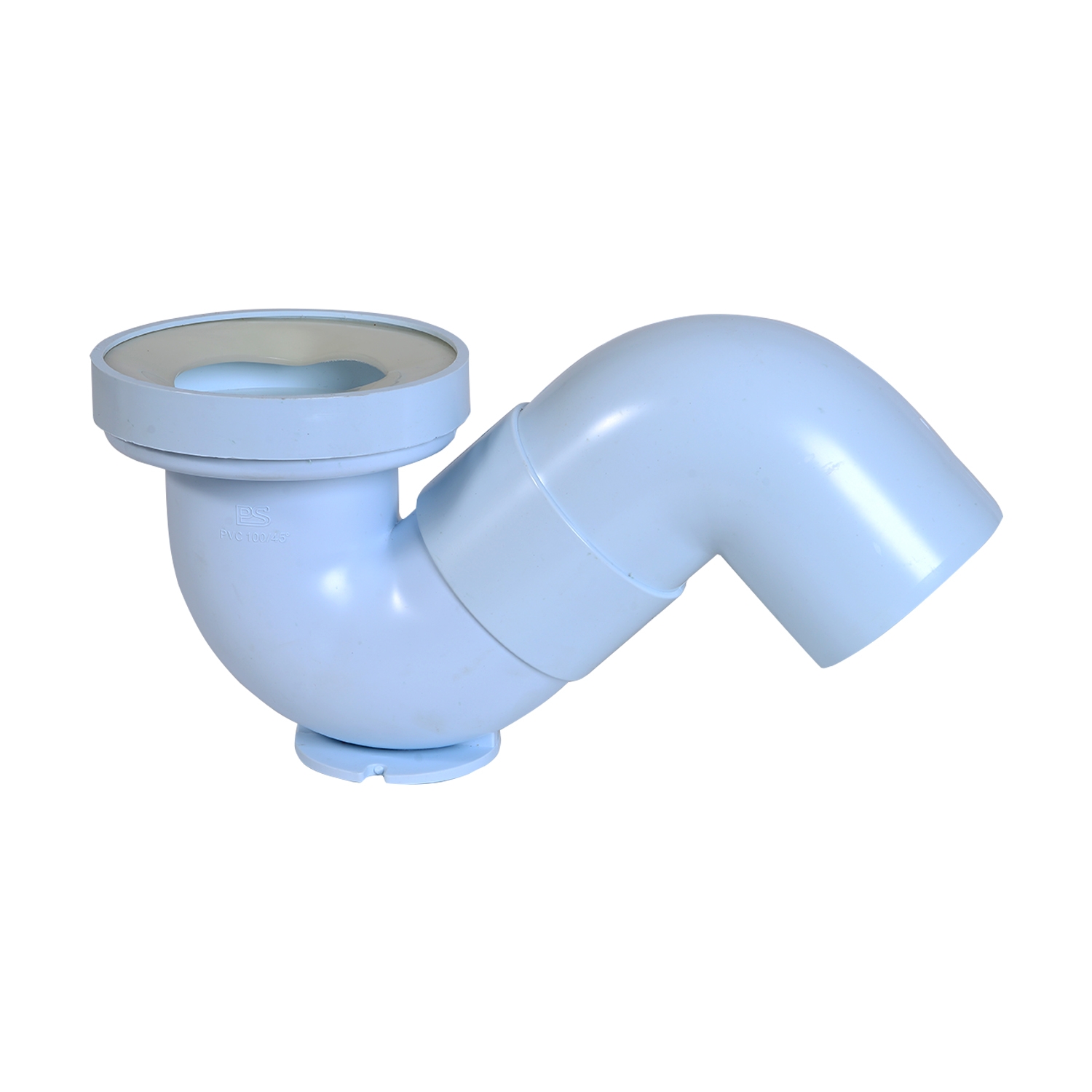 SIPHON WC BLANC
